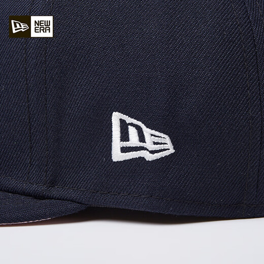 New Era MLB Baseball Cap 2025 Frühlings- und Sommer-neue Sakura-Serie Männer und Frauen Paare flache Essenz vollständig bedeckte Hard-Top-Hut 14538365-Naked Blue Los Angeles Dodgers 718 56 cm