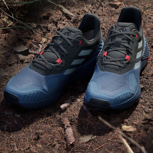 阿迪达斯 （adidas）跑步鞋男鞋2025夏季新款TERREX户外越野跑鞋缓震运动鞋透气休闲鞋 IH3880 40
