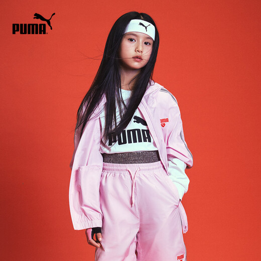 Puma's new children's summer thin sun protection clothing pink 60001 140