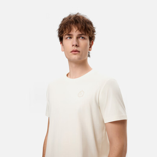 AIGLE【春夏新品】艾高T恤2025春季新品DFT速干SILVADUR抗菌男 粉白色BN691 M (175/92A)