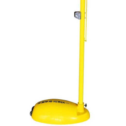 Badminton net post standard indoor and outdoor mobile badminton post portable badminton net frame ABS net post ABS badminton post 70kg pair (with standard net