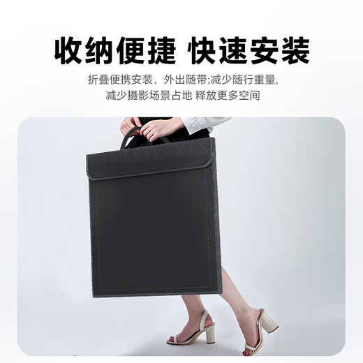 Yangfeisi LED small studio 60cm shooting equipment light box photography lamp gourmet live broadcast hand broadcast fill light photo props soft light set photography box simple folding studio box