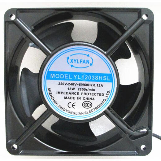 XMSJXYLFAN风机YL15050/12038/11025/12025/9225/L/HSL风扇220V380V YL12038LSL  220V