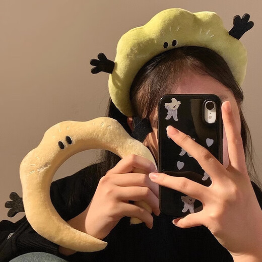 Xiangwan headband cute headband female face wash mask headband wash crushed hair band headband hairpin