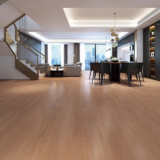 Marco Polo -Creme -Stil 600x1200 Holz Getreide Keramikfliesen Imitation Wohnzimmer Schlafzimmer Holzbodenfliesen Bodenfliesen Großes Brett 12605 600 mm1200mmmm