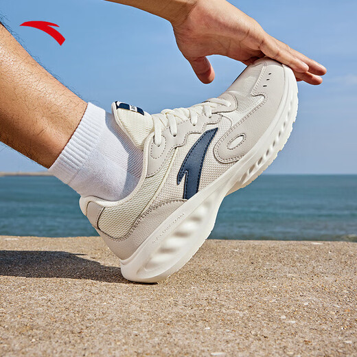 Anta -Männerschuhe Nebel Sportschuhe Herren Sommerleder -Netz atmungsaktiv