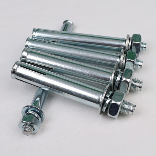 Platinum galvanized expansion screw bolt extension expansion tube nail outer tube expansion wire 8*120 (20 pcs)
