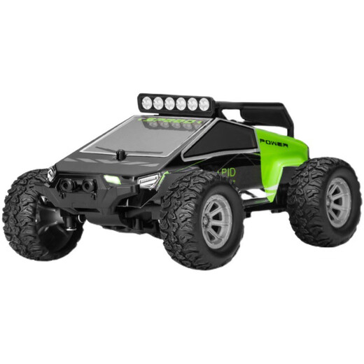 RC Mini High Speed Drift Racing Children's Small Remote Control Car High and Low Speed Charging Off-Road Vehicle Climbing Boy Toy Light Dark Green S802 Three Batteries