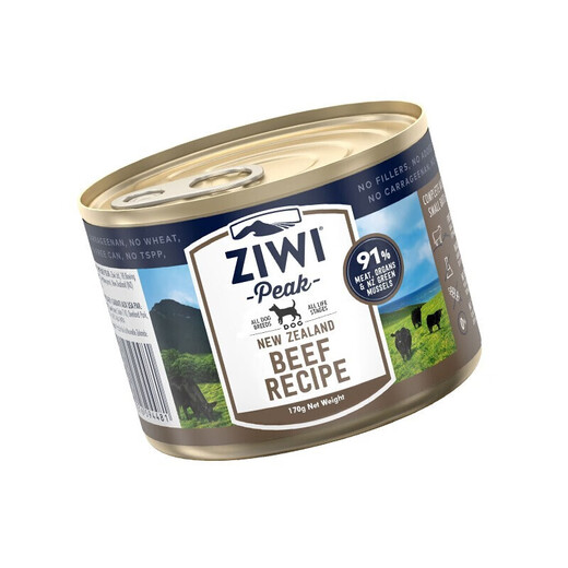 ZIWI Peak Dog Canned ZIWI Canned Dog Staple Food Canned New Zealand Imported Dog Canned All Dog Breeds Universal Random Flavors 6 Cans [Only 3 Flavors]