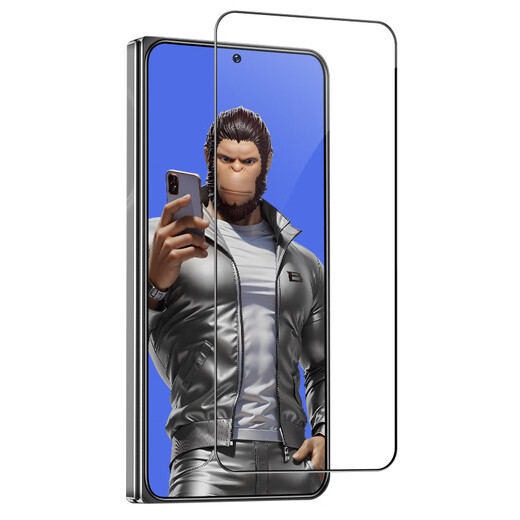 BLUEO suitable for oppofindn5 mobile phone film ultra-high definition folding screen tempered film findN5 lens film AR anti-reflective wear-resistant anti-fall protective film oppofindn5 dust-proof and anti-static tempered film