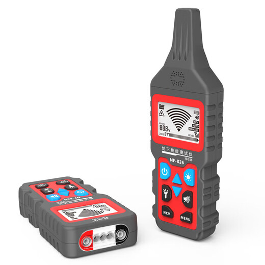 Smart Rat NF-826 Охотник на проволоки Сильный и слабый электрический подземный детектор кабеля Круизный детектор NF-826