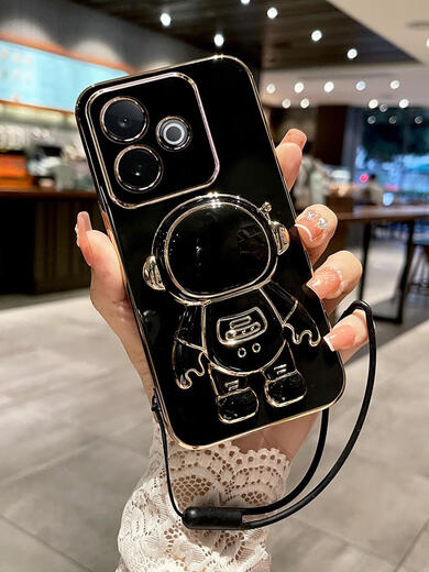 优蕾丝 真我gt7pro竞速版手机壳realmeGT7pro保护硅胶套RMX5010镜头全包5090防摔宇航员支架软壳男女新款 【薄荷绿】带宇航员支架 送全屏钢膜+挂绳 realme真我 GT7 Pr