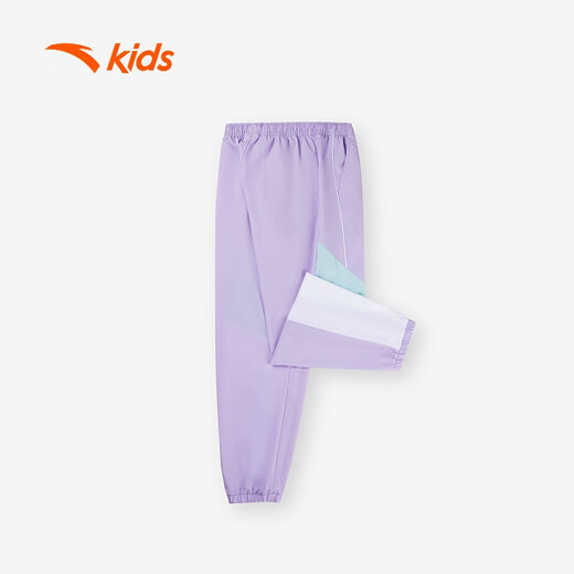 Anta children's woven sports trousers for girls 2025 summer breathable sports trousers 362328503J