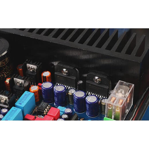 Carte d'amplificateur LM3886 à recouvrement doré à double face Set Pièces en vrac DIY La carte finie est délicate et écoutable et dynamique, et la carte finie ne contient pas 2 condensateurs de filtre et 38