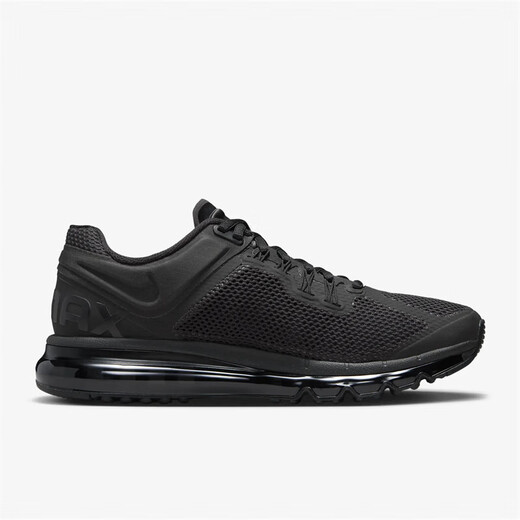 Nike (Nike) Herrenschuhe Air Max 2013 New Classic Air Kissen schockabsorbierende leichte und atmungsaktive schwarze Samurai-Sport-Laufschuhe weiße HF4884-100 38.5