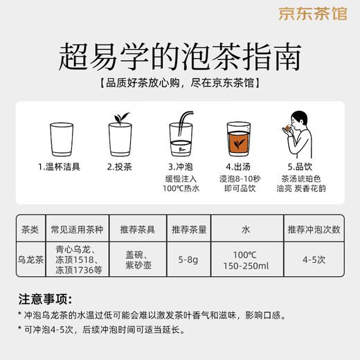 炭纪（teagraphy）乌龙茶冻顶乌龙1736中国台湾原装进口浓香型特级50g送礼