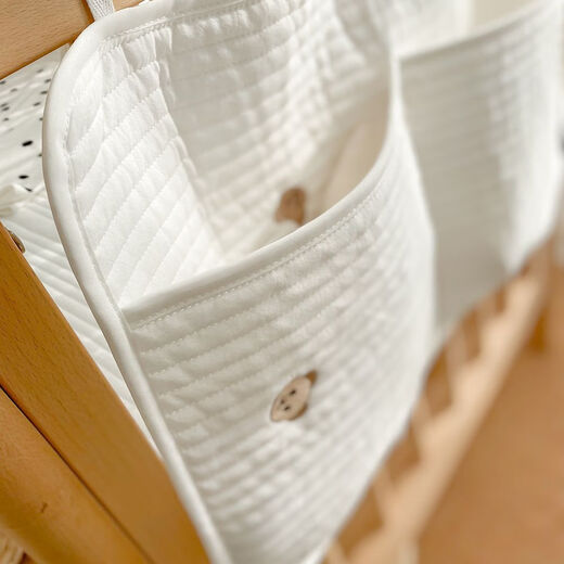 Shuzhuo Krippe Hanging Bag Windeln Windeln Neugeborene Kleidung Spielzeug Ins Stoff Baby Nacht