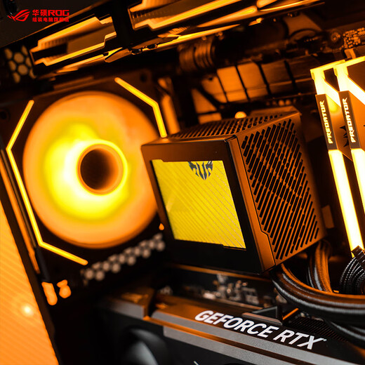 ASUS 24-issue interest-free Ryzen 7 9800X3D ASUS ROG family bucket 5090D host 5080 graphics card game e-sports live broadcast AIDIY assembly machine computer complete machine R7 9800X3D+RTX5070TI | Three