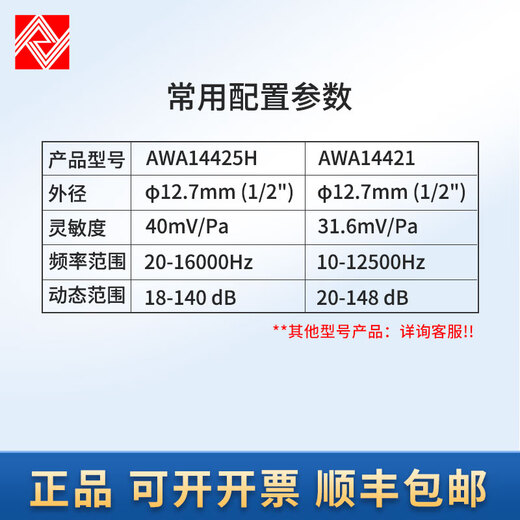 科至途爱华AWA5688声级计传声器AWA6228+唛头AWA14421L咪头AWA14425 AWA87511转12转接器