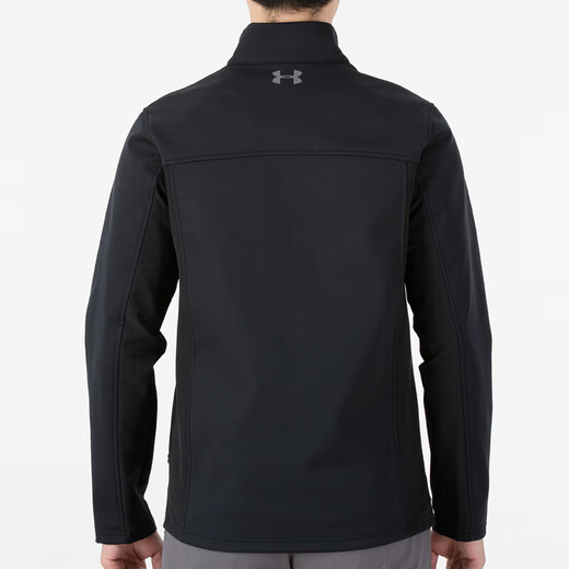 Under Armor Men's Sports Jacket 25 Spring New Training Wear Stand Collar Windproof Jacket Woven Quick-drying Jacket 1321438 1321438-001 It is recommended to take one size larger 2XL