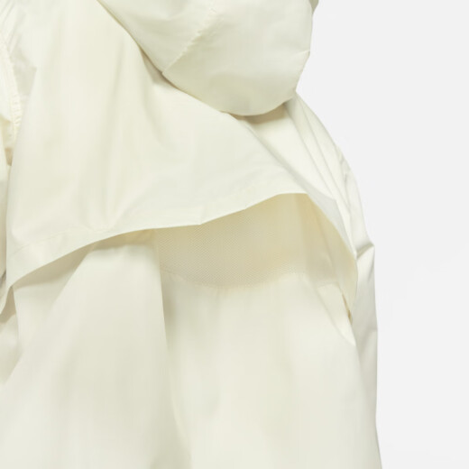 耐克（NIKE）女子运动夹克连帽梭织外套运动服DM6180-113 白  XL 