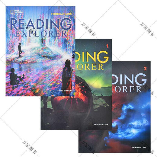 Neue Version RE/ Reading Explorer Foundations12345 National Geographic Reading Explorer 2. und 3. Ausgabe dritte Ausgabe F-Level (Geschenkinformationen)