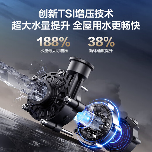 Haier first-class energy efficiency zero cold water ER7 16 liter gas water heater natural gas household energy saving water servo constant temperature large water volume 20% off national subsidy home installation