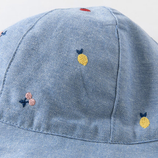 David Bella children's hat spring girls printed visor baby baby basin hat bucket hat