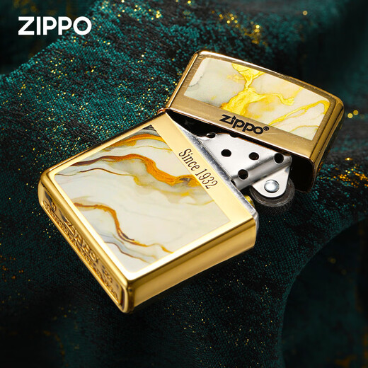 ZIPPO打火机 珐琅起源大理石纹商务送礼煤油防风 起源大理石纹-单机版 DY9902TQ