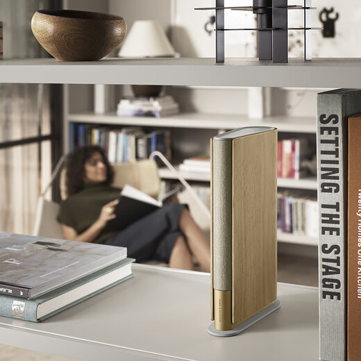 B&O Gong Jun endorses Beosound Emerge Bluetooth speaker home art audio b&o creative book speaker gold government subsidy New Year gift