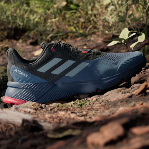 阿迪达斯 （adidas）跑步鞋男鞋2025夏季新款TERREX户外越野跑鞋缓震运动鞋透气休闲鞋 IH3880 40