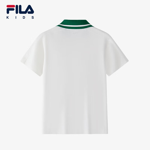 Fila Fila Children's Clothing Children's Short-Sleeved T-Shirt 2025 Summer College Style POLO Shirt for Big Children