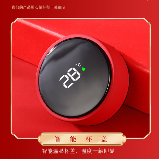 WINTERPALACE Dragon Year Insulation Cup Tea Water Cup Business Customized Annual Meeting Suitable Gifts Engraving Event Company Sends Employees Red Ruilong Yingxiang 500ml Souvenirs