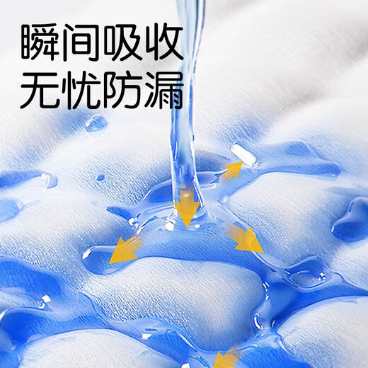 Encore new baby urine septum baby disposable care pad diaper pad large waterproof mattress free diaper upgrade gold thickened model 35x45cm [M code 112