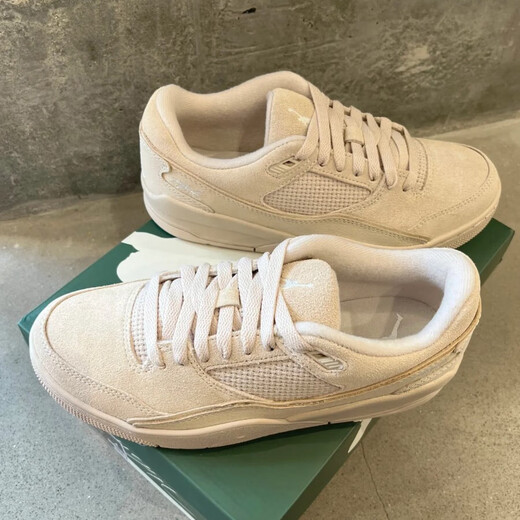 Nike Men's Shouse Женская обувь 2025 Весенние новые кроссовки Jordan Light Court Low Top Casual Shoes fz9854-200/светло-коричневый 39