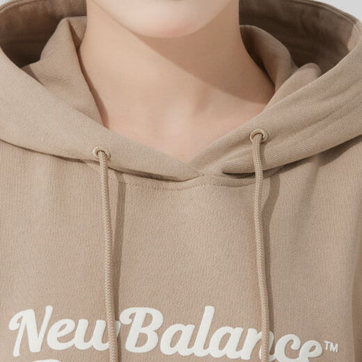 NEW BALANCE NB女装 2025春季新款时尚连帽卫衣休闲舒适户外穿搭潮流套头衫 NCF12122-DB S
