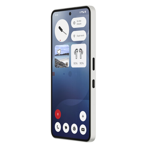 NOTHING Phone3A 5G 智能手机海外版 Google原生OS安卓15全新原封 3A白色【现货】 8+128GB
