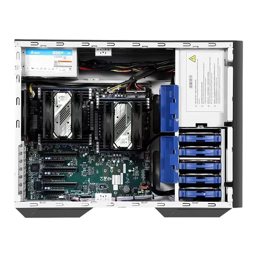 Benyu Professional Deep Learning Server Host Ai Training Big Model Model Artificial Intelligence GPU Computing Rendering Model A100 Графическая рабочая станция настольная компьютерная башня Пакет 5 (Inspur 671b PCIe X16 *8) Хост + RTX5090D 32G Turbine *4 Фотографии.