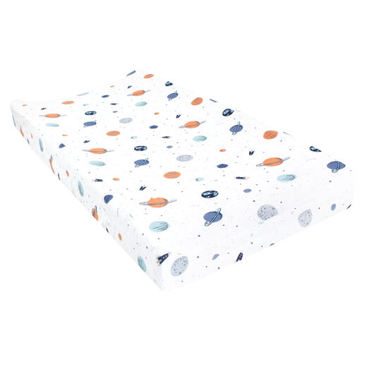 HUDSON BABYBABY Unisex baby changing pad cover, space, one size fits all