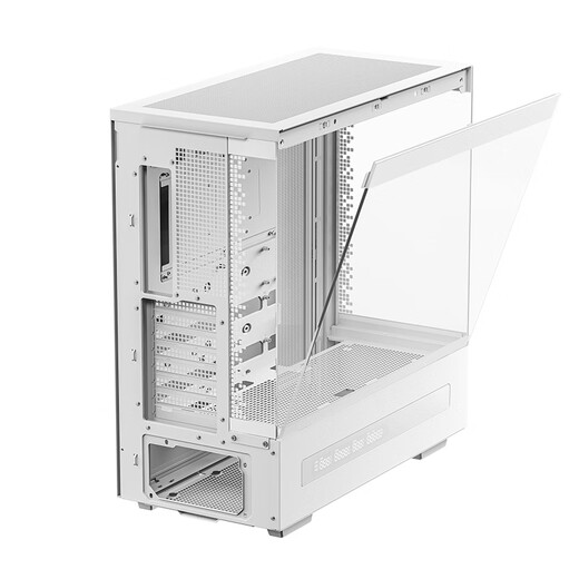 Jiuzhou Fengshen (DEEPCOOL) CH690 digital display computer chassis desktop main box (intelligent module digital display/ATX chassis/three-dimensional air duct/360 cold radiator/magnetic dustproof net) CH690 digital display white