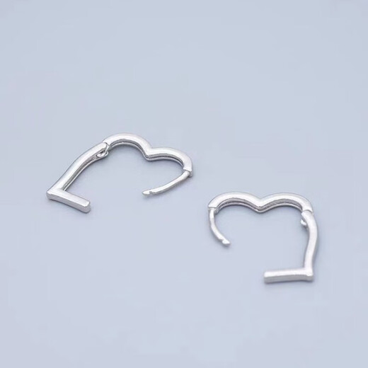 Guanpuge Fat Donglai same style pt950 platinum earrings for women PT950 summer love earrings new platinum earrings earrings earrings love earrings