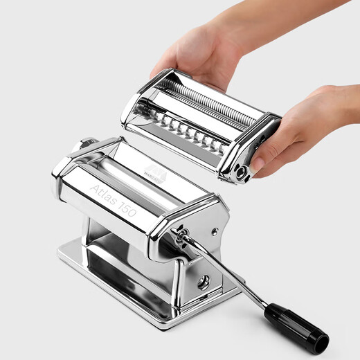 Marcato imported from Italy 2025 new household noodle machine manual hand-cranked small household noodle machine small cost-effective recommendation 150 split silver