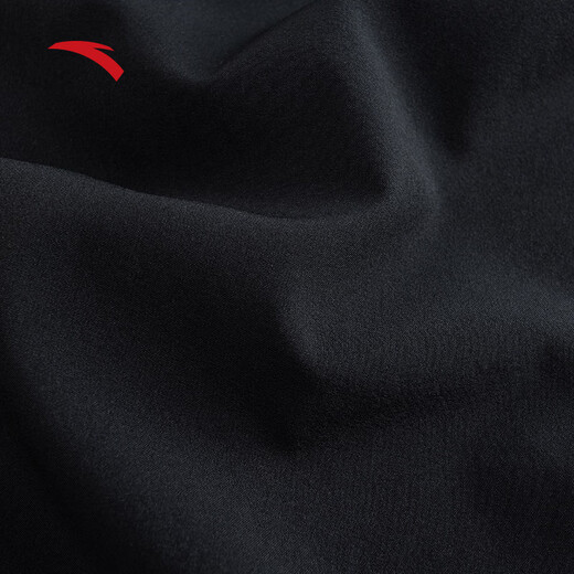 ANTA Ice Silk Sun Protection Pants丨Sweatpants Men's Autumn Breathable Straight Pants Running Casual Pants Loose Flat Mouth Basic Black 7509-3 XL