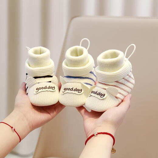 Calcetines suaves de Midur Spring y Autumn Baby Baby Slock y calcetines de 0 a 6 meses para hombres y mujeres 3-9-12 meses para zapatos no deslizantes sin caída de azul (zapatos cómodos con cordón-estilo de primavera y otoño).