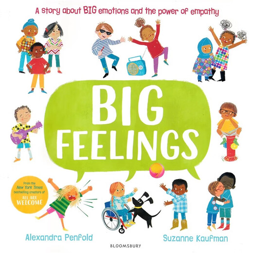 关于儿童情绪相关的英文绘本/BIG FEELINGS  小学教辅
