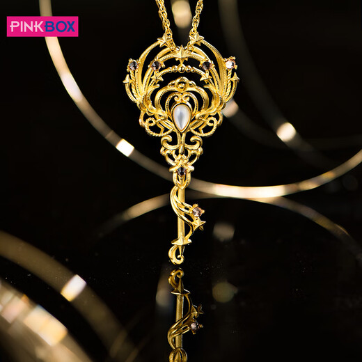 Only two pairs of Hedy Rama pendants, gold pendants, beauty and wisdom, pure gold inlaid with colored stones and pearls, in stock (including design fee of 1,880 yuan) 5.64g