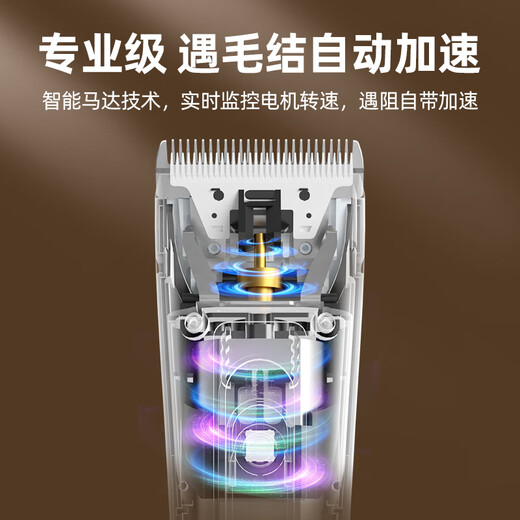 Laiwang Brothers dog shaver, pet store special non-stuck electric shaving and trimmer beauty supplies PC-908 white