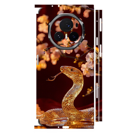 Wanfusheng Honor MagicV3 full body anti-fall and anti-scratch back film Vs3 rear case film V2 Zhen version rear cover film Vs2 hand Integrated H1283M plain leather printing-frosted naked Honor Magic V3