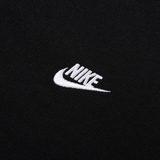 耐克（NIKE）POLO衫T恤男士2025夏季新款运动服时尚休闲衣翻领透气短袖 黑色新款 正常尺码FN3895-010 XL