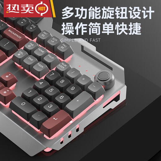 Logitech (Logitech) gleiche Jungen-Tastatur und Maus-Set Kopfhörer Drei-teilige Metallmechanikspiele E-Sport Computer Desktop Kabeltastatur und Maus Qinglong Green Keyboard Knob Version + E-Sports Maus